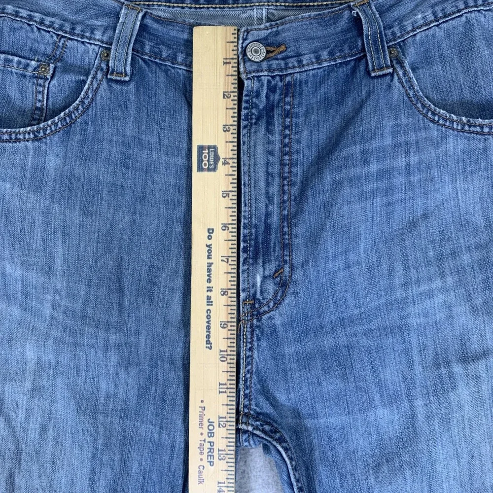 Y2K Levi's 559 Relaxed Straight Jeans Mens 38x30 Blue Denim Medium Wash Cotton